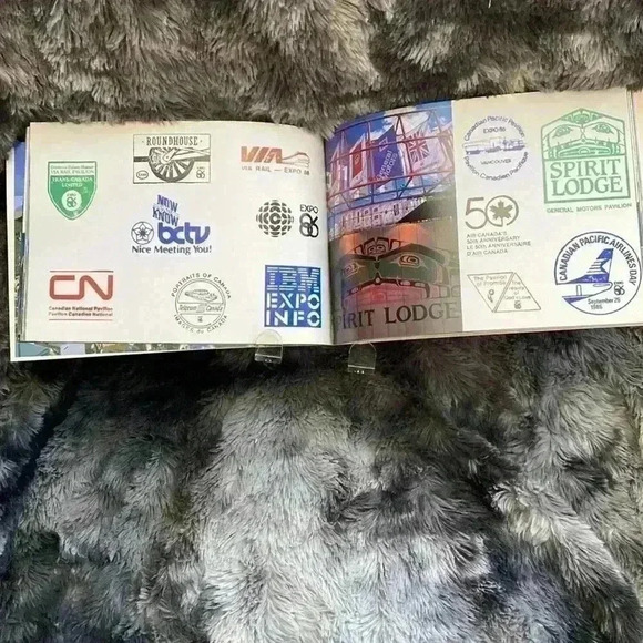 Vintage expo 86 Coasters and Hardcover book - Picture 8 of 16